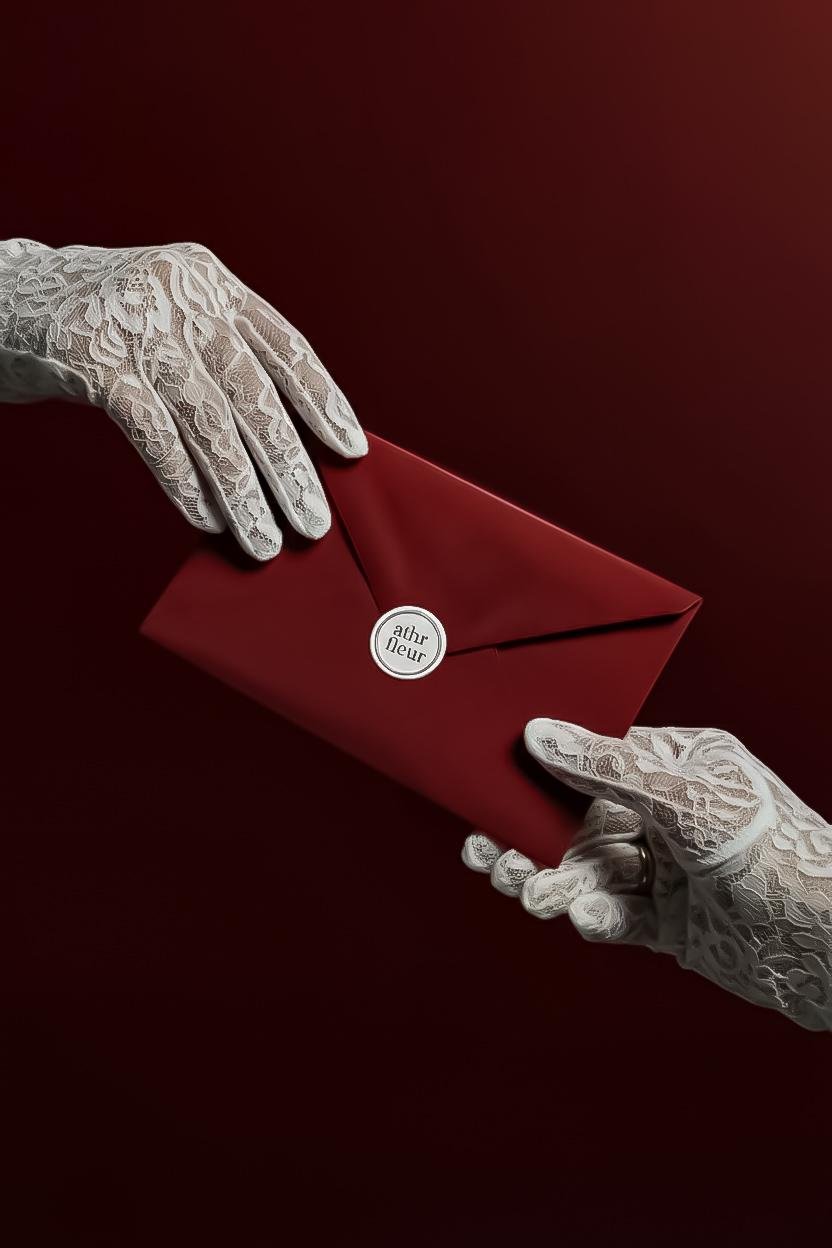 A beautiful woman wearing a hijab, representing luxury and vision